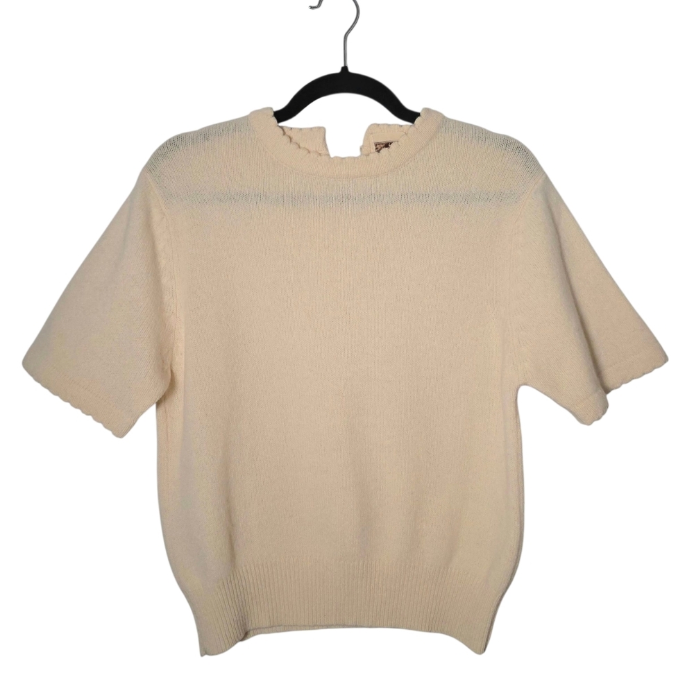 Eaton Vintage 100% Wool Women's Crew Neck Sweater Sz M